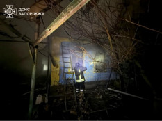 Масована атака дронів на Запоріжжі: четверо поранених, серед них дитина0