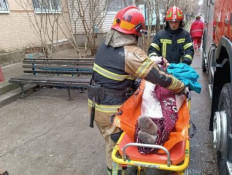 На Криворіжжі надзвичайники врятували літню жінку0