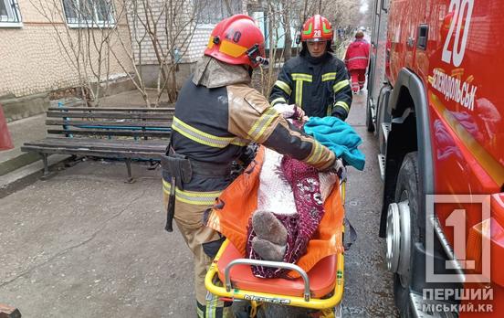 На Криворіжжі рятувальники визволили з пастки літню жінку