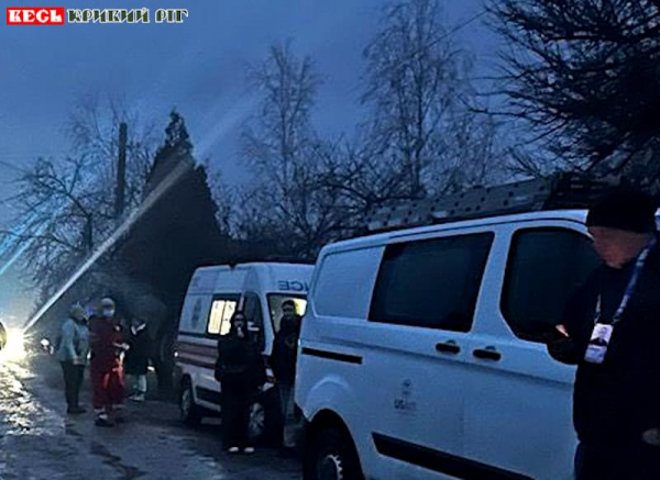 Правоохоронці на місці прильоту шахеда по Кривому Рогу