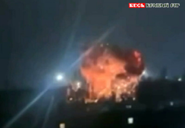 Шахед вибухнув посеред житлового кварталу в Кривому Розі