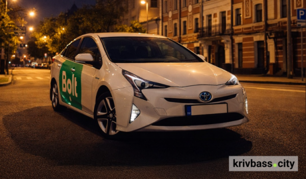 Таксі під час комендатської години ,фото компанії Bolt