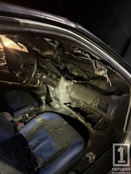 У Кривому Розі за вечір згоріли дві автівки: є постраждалий2