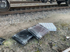 У вантажному поїзді, який прямував з Кривого Рогу до Словаччини, знайшли чималу партію контрафактних сигарет3