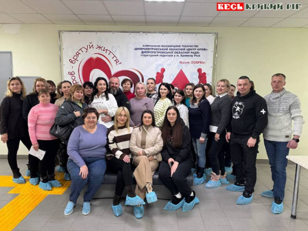 Донори з Лозуватської громади Криворізького району