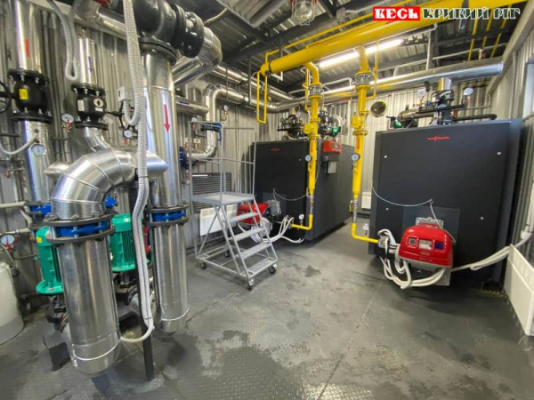 Котельня однієї з міських лікарень Кривого Рогу