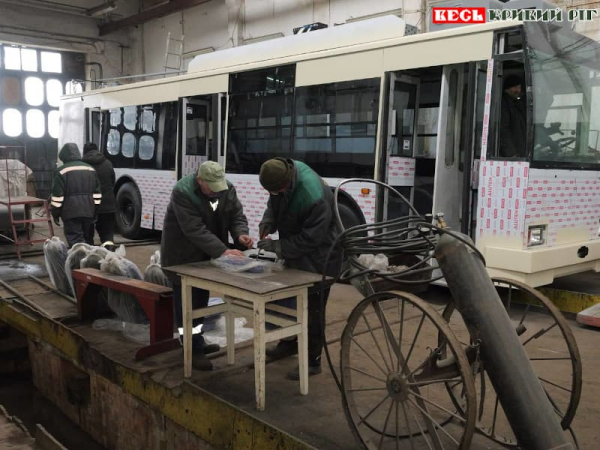 14-й тролейбус з дизель-генератором вийде незабаром на маршрут в Кривому Розі