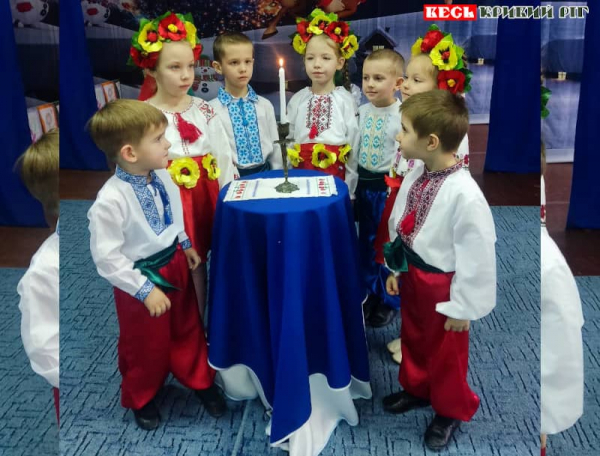 Святкування Стрітення в дитсадку в Саксаганському районі Кривого Рогу