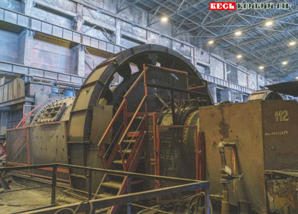 Млин замінили на Збагачувальній фабриці ЦГЗК в Кривому Розі