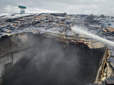Внаслідок російської атаки на ферму у Харківській області постраждав чоловік та загинуло близько ста голів свиней0
