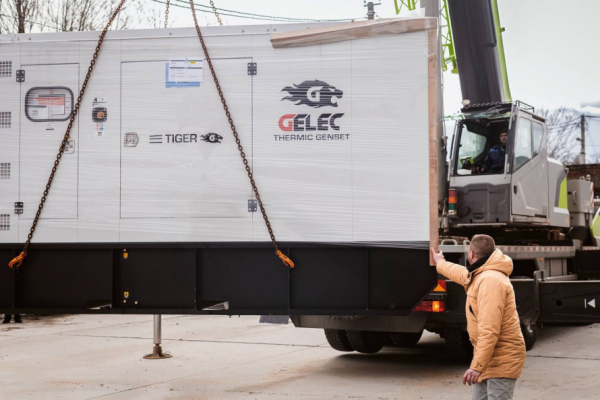 Енергонезалежність: криворізькі тепловики отримали промислові генератори3