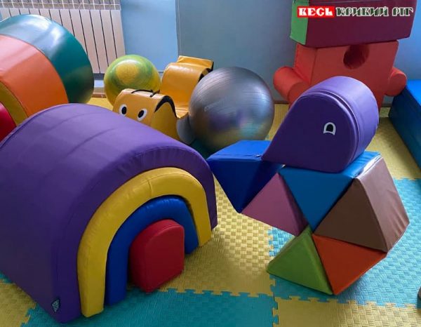 Чехи надали інвентар для особливих дітей в Криворізькій гімназії №56