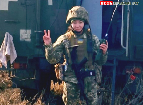 В морській піхоті служить кранівниця Регіна Ярова з Кривого Рогу