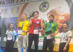Криворізькі армреслери здобули дві золоті медалі і нове звання майстра спорту на Чемпіонаті України0
