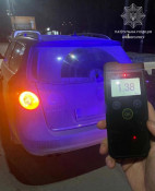 Криворізькі поліцейські спіймали одразу трьох нетверезих водіїв минулої ночі0