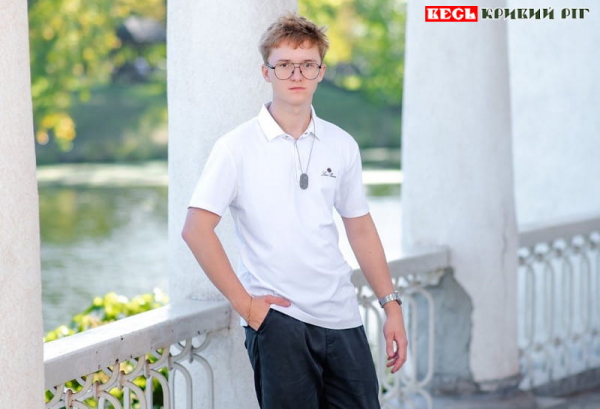 Криворізький школяр Назарій Шушарін &ndash; ліцей №35