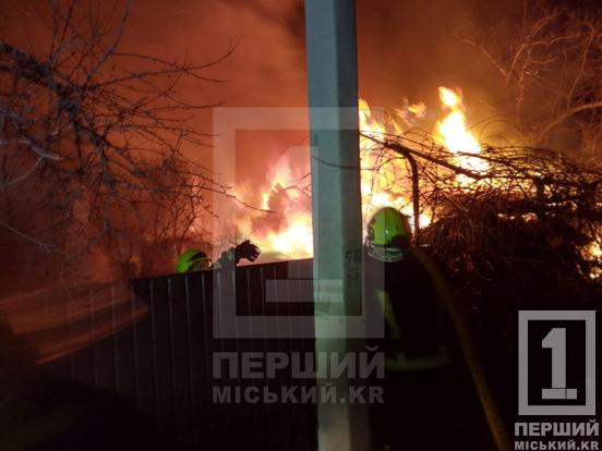 Попелище на подвір'ї: у Тернівському районі згорів приватний будинок та господарчі споруди3