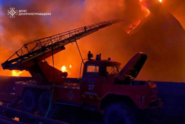 Росіяни завдали удару по рятувальниках під час ліквідації наслідків нічної атаки на Дніпропетровщині0