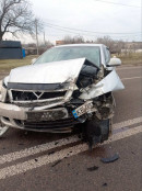 Skoda зіткнулася з тролейбусом на вулиці Короля Данила1