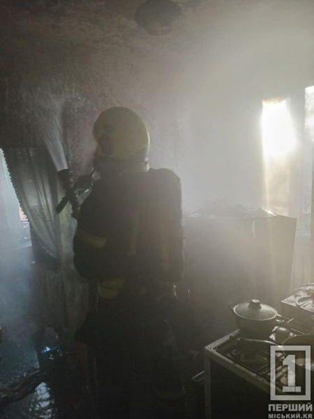 Виносили безтямною: у Металургійному районі надзвичайники врятували жінку з пожежі2