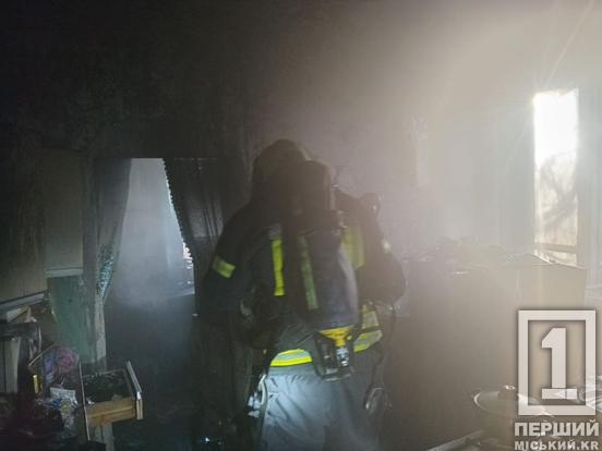 Виносили безтямною: у Металургійному районі надзвичайники врятували жінку з пожежі1