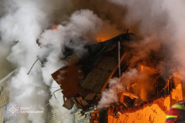 Вночі російські окупанти вдарили балістичними ракетами по Харкову: зруйновано багатоповерхівку, є загиблі3