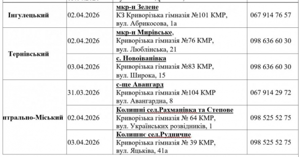 З 30 березня у Кривому Розі стартує видача продуктових наборів: хто отримає допомогу