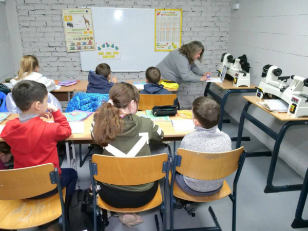 450 учнів одночасно: у Кривому Розі модернізували ще одне шкільне укриття