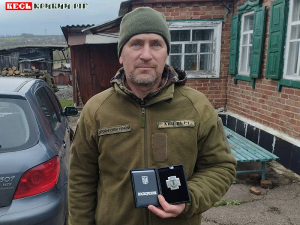 На фронті з 2023 року гірник Олег Рус з Кривого Рогу