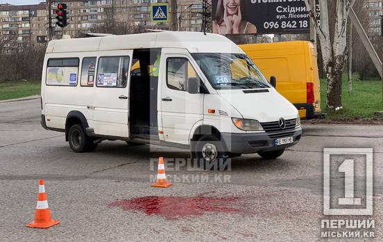 ДТП біля «Fozzy»: маршрутка №210 збила літнього чоловіка на пішохідному переході