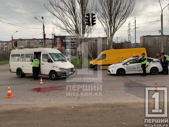 ДТП біля «Fozzy»: маршрутка №210 збила літнього чоловіка на пішохідному переході