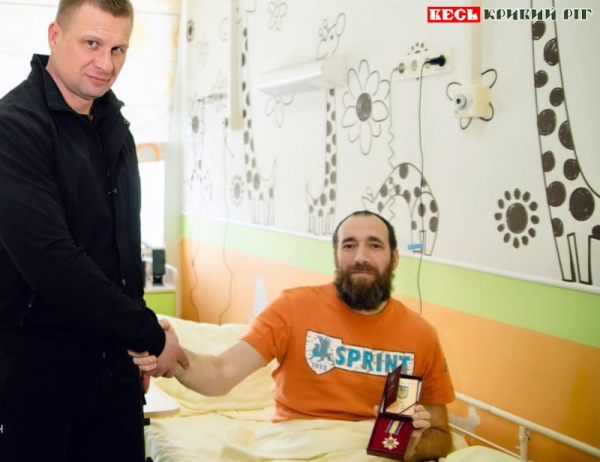 Орденом &laquo;За мужність&raquo; нагороджено Олега Ткаленка з Криворізької ТЕС