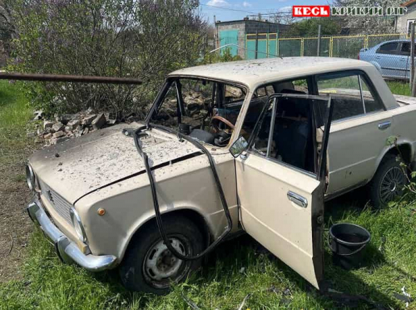 ВАЗ пошкоджено дроном в Мар&rsquo;янському Криворізького району
