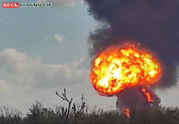 Вибух шахеда в Покровському районі Кривого Рогу