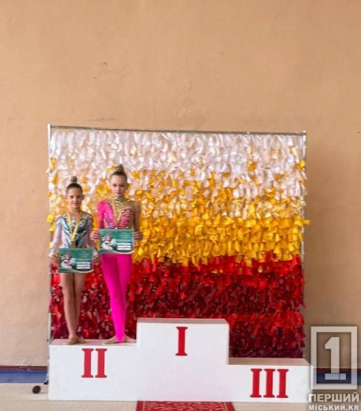 Криворізькі гімнастки вибороли низку нагород на турнірі «Принцеса Лебідь»
