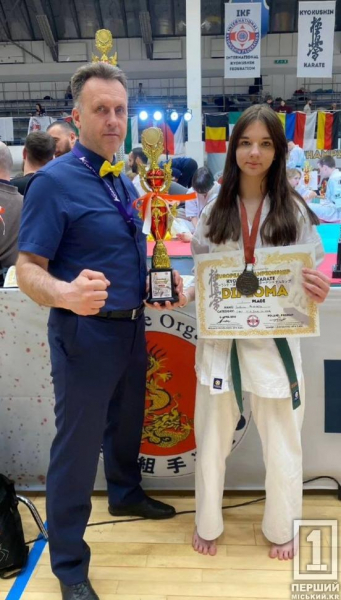 Криворізькі каратисти з клубу «Торнадо» стали призерами Чемпіонату Європи