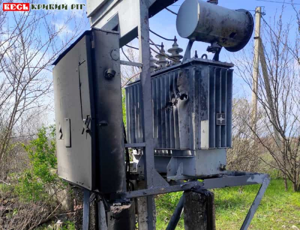 Трансформаторну будку пошкодив дрон в Мар’янському Криворізького району