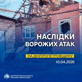 Майже 50 атак за день: ворог обстріляв два райони Дніпропетровщини