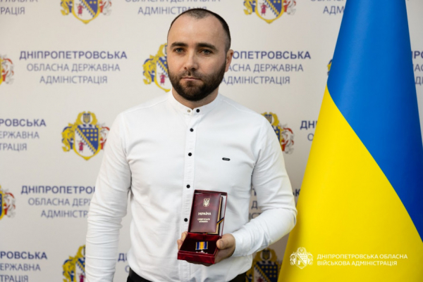 Медсестру з Кривого Рогу нагородили орденом княгині Ольги ІІІ ступеня