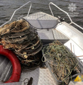 На Дніпропетровщині рибоохоронний патруль затримав браконьєра і попередив збитки рибному господарству на суму майже 640 тисяч гривень