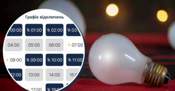 Відключення світла - фото ілюстративне з відкритих джерел