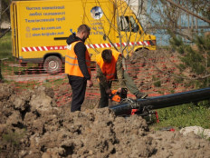 О. Вілкул: Продовжуємо модернізацію системи водопостачання міста. Тільки за останні 4 роки, в умовах війни, замінено 123,772 км магістральних та квартальних трубопроводів. У планах на цей рік –заміна ще 41,702 км водопровідних мереж