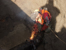 О. Вілкул: Продовжуємо модернізацію системи водопостачання міста. Тільки за останні 4 роки, в умовах війни, замінено 123,772 км магістральних та квартальних трубопроводів. У планах на цей рік –заміна ще 41,702 км водопровідних мереж