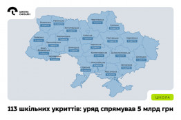 Понад 100 нових укриттів планують збудувати в українських школах у цьому році