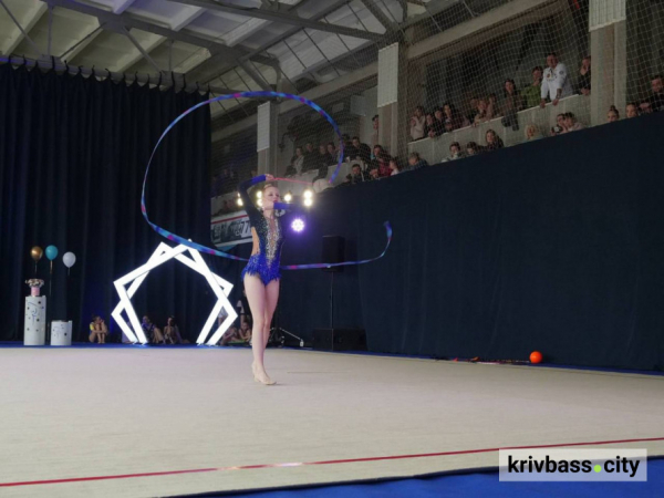 Понад 200 спортсменок змагалися у відкритому Кубку з художньої гімнастики у Кривому Розі: хто став найкращим