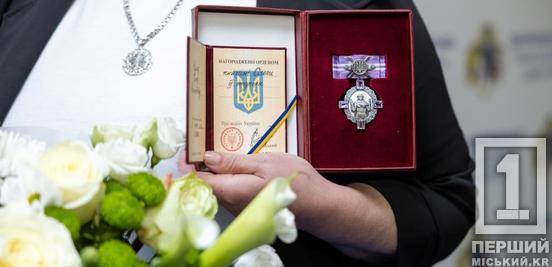 Понад 40 років на варті здоров'я містян: криворізьку медикиню Олену Суліму удостоїли ордена княгині Ольги