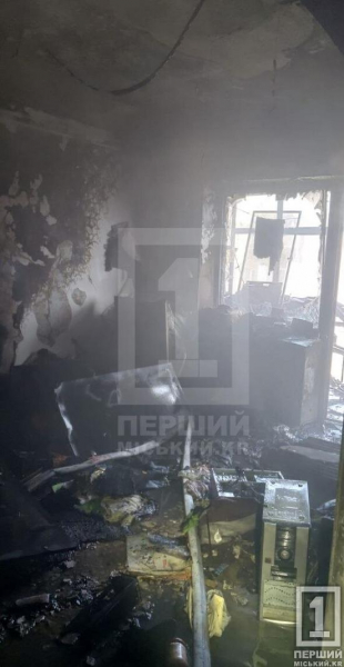 Порятунок через вікно та визволення бабусі з вогню: у Кривому Розі рятувальники приборкали два займання