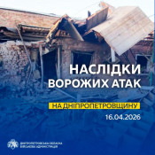 Протягом дня російські окупанти понад 50 разів атакували Дніпропетровщину: одна людина дістала поранень