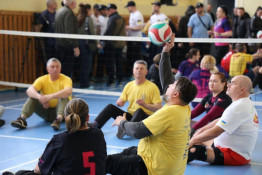 У Кривому Розі відбулися змагання з волейболу сидячи в рамках «VETERANS FAMILY GAMES-2026»