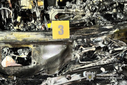 У Кривому Розі затримали підозрюваного у підпалі автомобіля